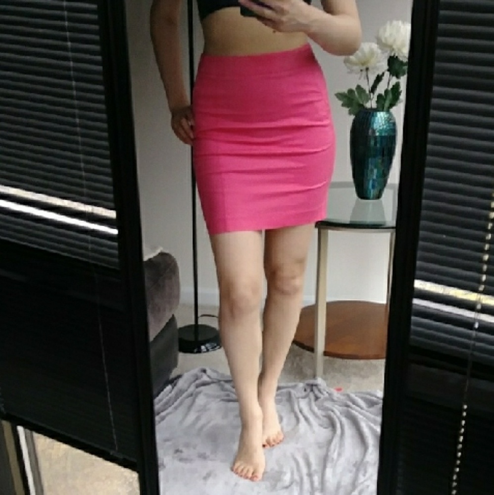 Ann Taylor Madison Coral skirt
